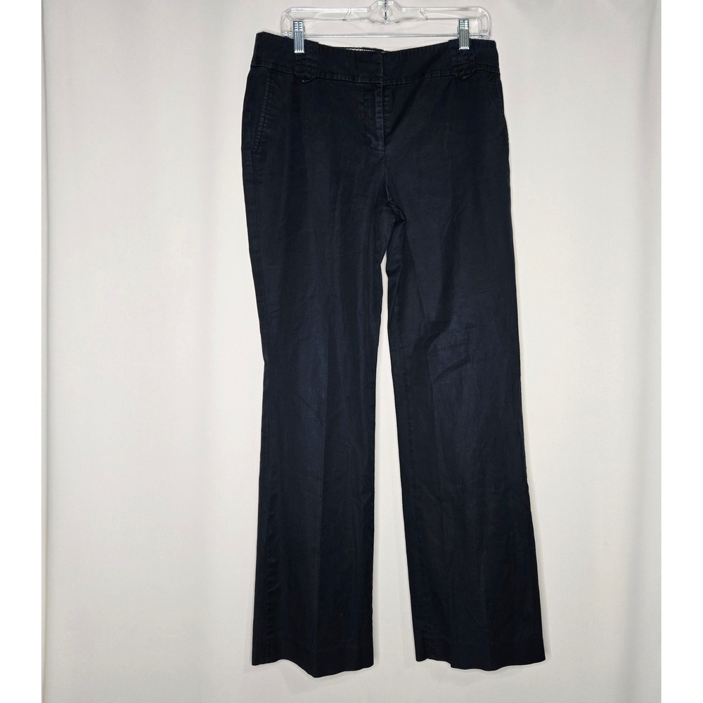 Ann Taylor LOFT Women's Dress Pants Size 8 Blue Career Bootcut
